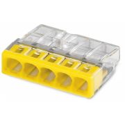 Клемма строительно-монтажная СМК 2273-245 EU2.5 415 5-проводная с пастой TOKOV ELECTRIC TKE-EU2.5-415-P/C100