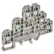 Колодка клеммная CTS-ML ARMAFIX 3 ур. 2.5кв.мм сер. IEK YCT13-00-3-K03-002