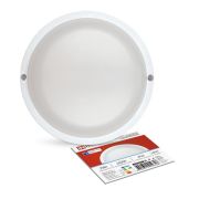 Светильник светодиодный СПП МД-2565-КРУГ 25Вт 6500К IP65 2250лм 175мм герметичный с микроволновым датчиком IN HOME 4690612049328