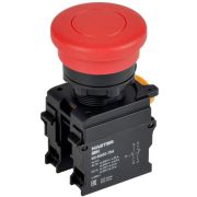 Кнопка «Грибок» d22мм 1НО+1НЗ MASTER с фиксацией красн. IEK MI-BG60-11M-3-21-K04