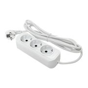 Удлинитель 3х3м с заземл. 16А IP20 Эксперт 3.0кВт ПВС 3х1 PROxima EKF UBA16-310-3-03
