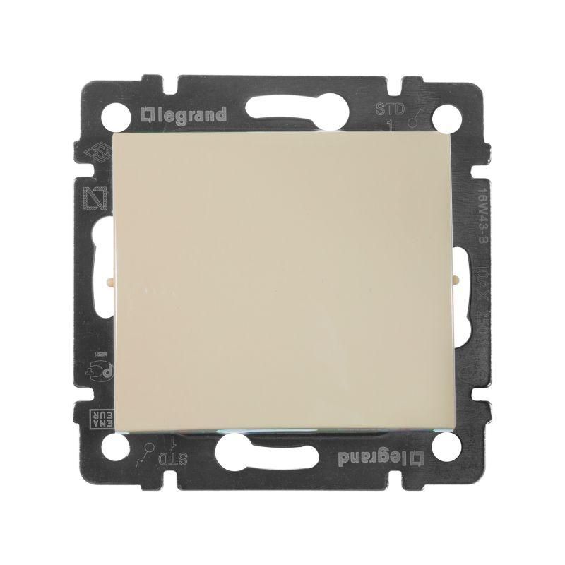 Выключатель 1-кл. СП Valena 10А IP31 250В механизм сл. кость IEK 774301