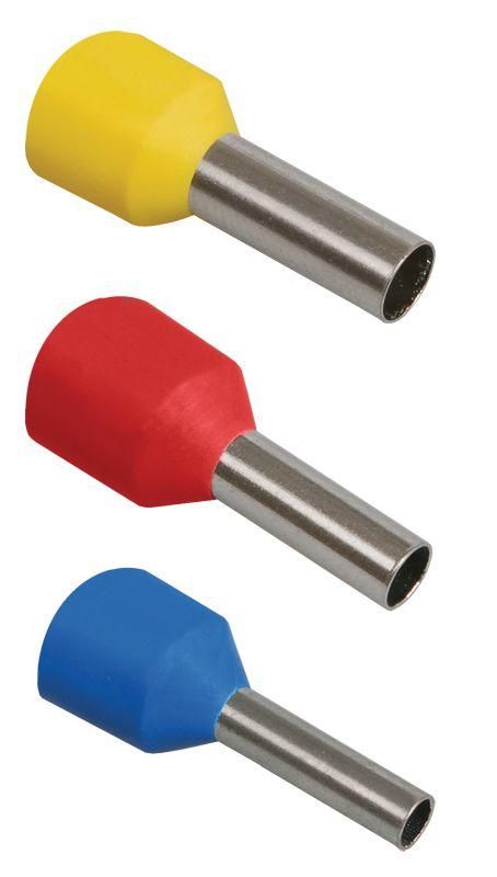 Наконечник НШВИ 1.0-8 желт. (уп.100шт) IEK UGN10-001-D14-08