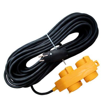 Удлинитель-шнур 4х20м с заземл. 16А IP44 У16-040 КГ 3х1.5 с защ. крышкой UNIVersal 9634132