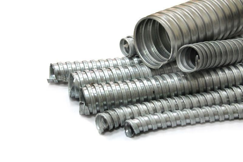 Металлорукав Р3-Ц 15 d15мм без протяжки (уп.50м) ГОФРОМАТИК zeta42523