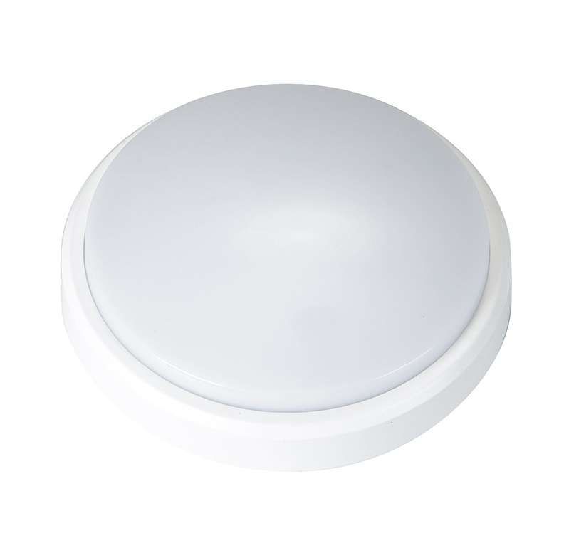 Светильник светодиодный «Банник» PBH-PC2-RA 8Вт 4000К IP65 ЖКХ ДБП кругл. пылевлагозащ. бел. JazzWay 1035646