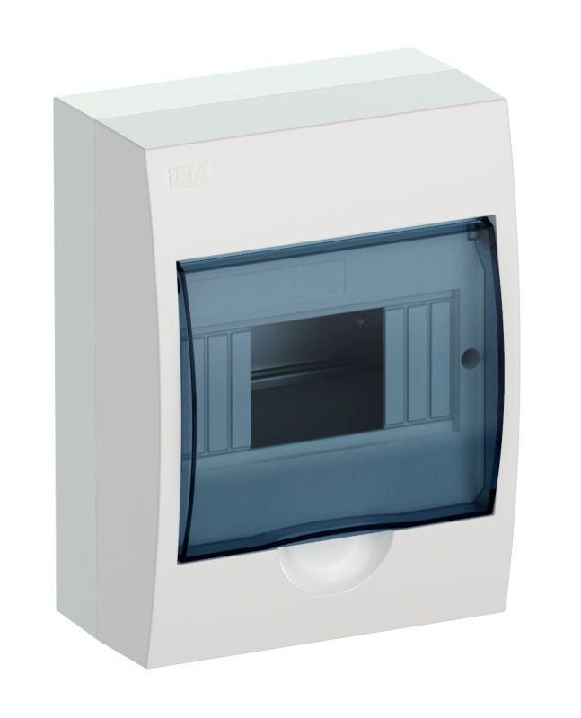 Корпус навесной ЩРН-П-6 Krepta 3 IP41 пластик. бел. IEK MKP12-N-06-40-20