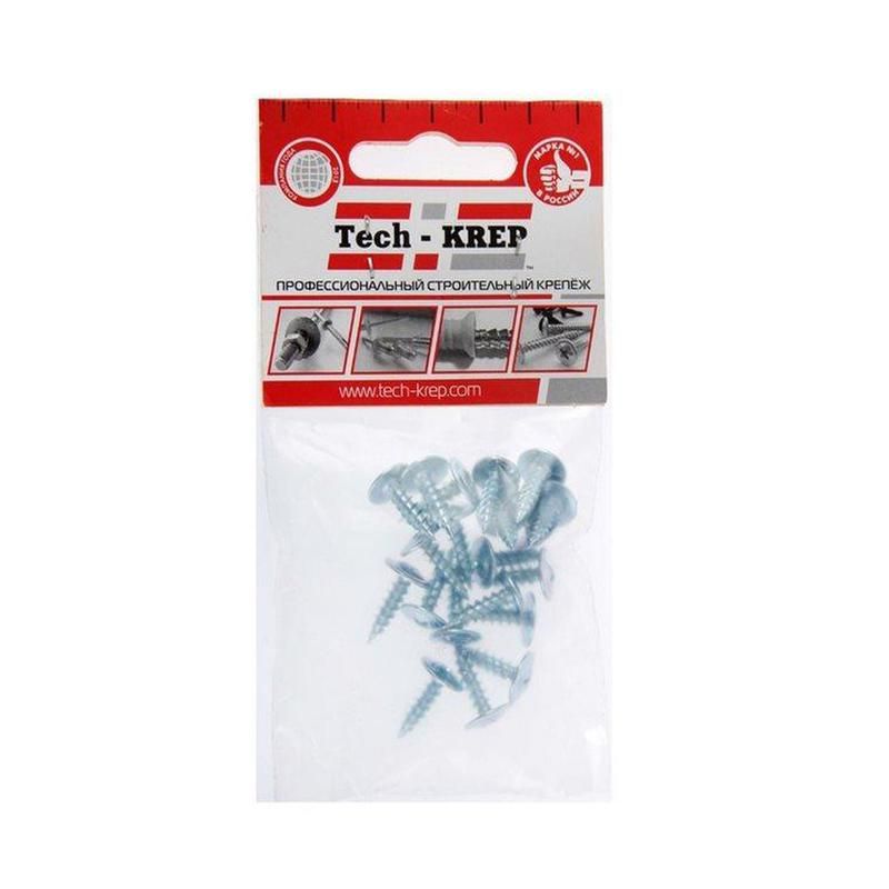 Саморез усиленный для тонкого метал. листа 4.2х16 (пакет) (уп.20шт) Tech-Krep PRO/Zitar 102388