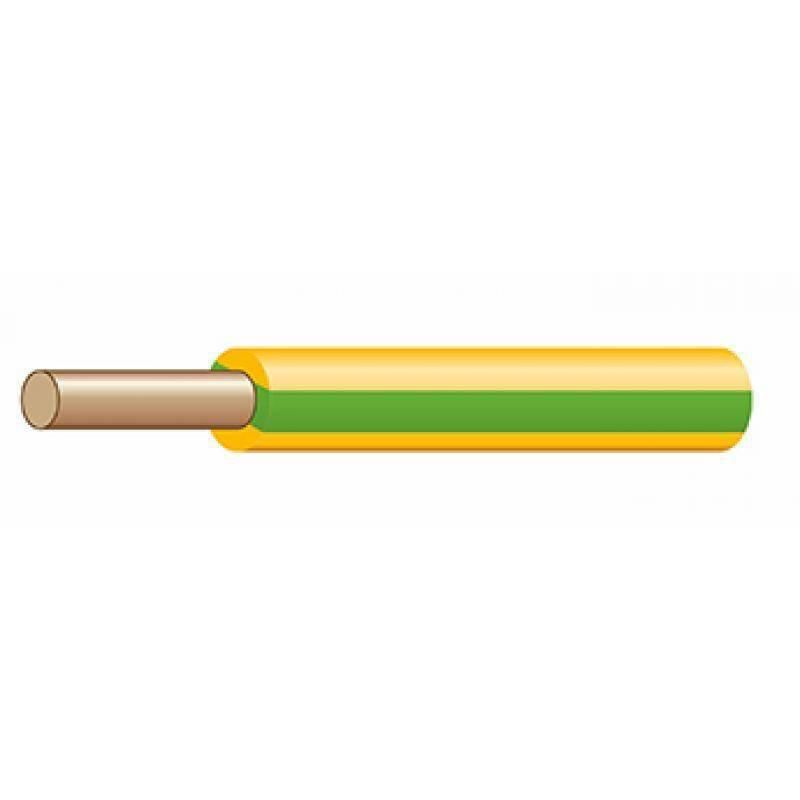Провод ПуВнг(А)-LS 1х2.5 450/750В Ж/З (м) РЭК-PRYSMIAN 0601050301