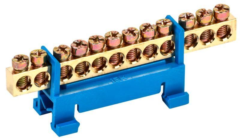 Шина нулевая на DIN-изол. «Стойка» ШНИ 6х9-12-С-С IEK YNN10-69-12P-K07