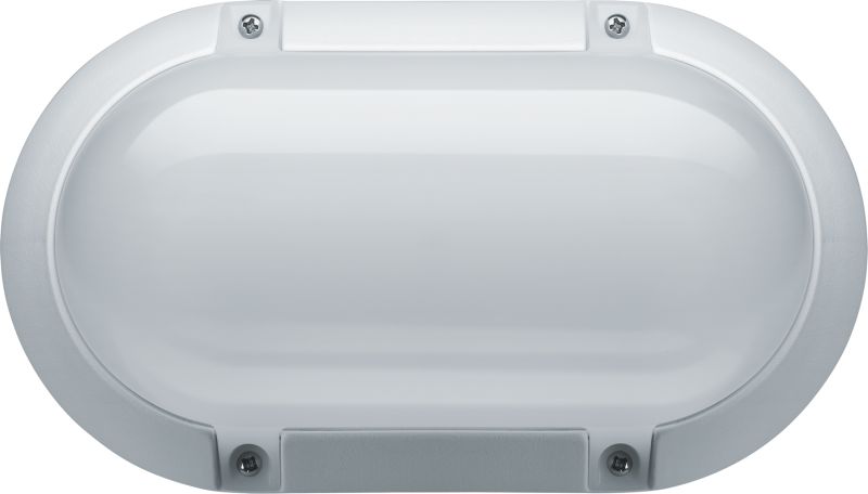 Светильник светодиодный 94 822 NBL-PO1-8-4K-WH-IP65-LED 8Вт 4000К IP65 700лм ЖКХ поликарбонат овал бел. (аналог НПП) Navigator 94822