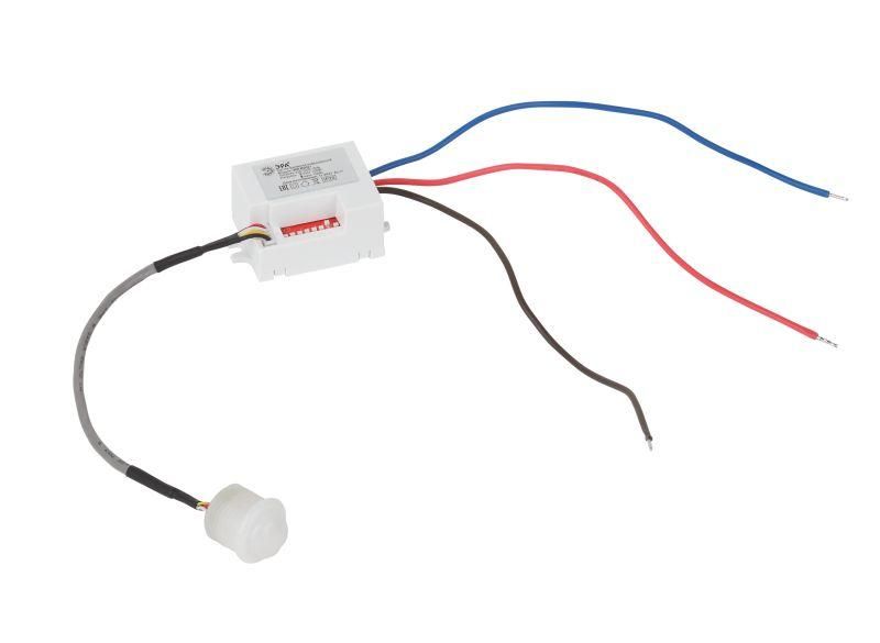 Датчик движения инфракрасный MD 021 для дома 100Вт 5сек8мин 6м IP20 Эра Б0043798