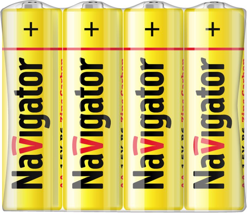 Элемент питания солевой AA/R6 94 759 NBT-NS-R6-SH4 (уп.4шт) Navigator 94759