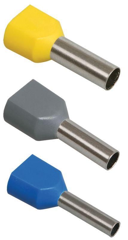 Наконечник НШВИ(2) 2.5-13 син. (уп.100шт) IEK UTE10-D3-3-100