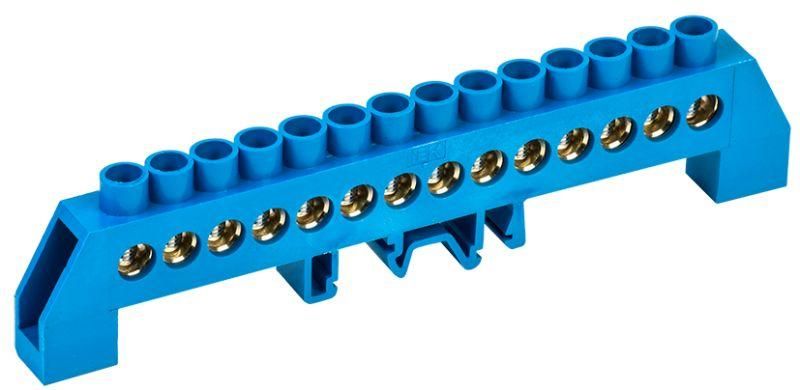 Шина нулевая в комб. DIN-изол. «Стойка» ШНИ-8х12-14-КС-С IEK YNN10-812-14DP-K07