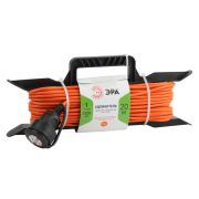 Удлинитель-шнур на рамке 1х20м без заземл. 10А IP20 UFx-1-2х1.0-20m ПВС 2х1 Эра Б0043040