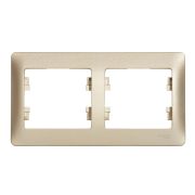 Рамка 2-м.титан «SE» Glossa