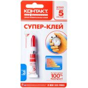 Супер-Клей «КОНТАКТ»3г