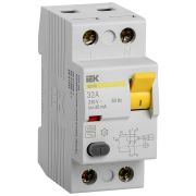 УЗО - Выкл.диф.тока «IEK» 2п 32А 30мА тип AC ВД1-63