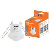 Датчик движения инфракрасный настенный 230V 1200Вт, до 12м, IP44 «Smartbuy» 180°