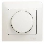 Светорегулятор (Диммер) 400W перл.«SE» Glossa поворотно-нажимной