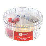 Набор наконечник штыревой втул.изол. НШВИ 4 мм² - 16мм² «EKF»