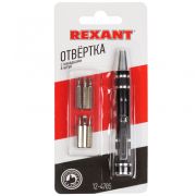 Отвертка с насадками «REXANT» 6 шт.+ магнит