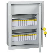 Щит распр. ЩРВ- 24мод 395х310х120 встр. с зам. металл сер IP31 «IEK»