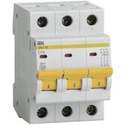 Выключатель авт. мод. «IEK» ВА 47-29 3п C 16А 4.5кА