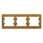Рамка 3-м.дуб.«SE» Glossa