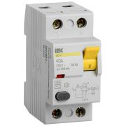 УЗО - Выкл.диф.тока «IEK» 2п 40А 100мА тип AC ВД1-63