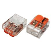 Клемма на 2 пров. «WAGO» универс. компактная 2х(0.14-4.0)