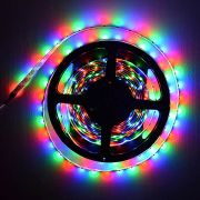 Светодиодная лента 12v RGB 14,4w/m IP20 «ECOLA» ( 1 метр )