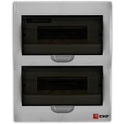 Бокс навесной пластик.ЩРН-П-24 / IP41 «IEK» PRIME черн.