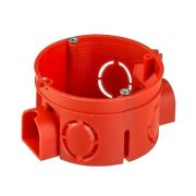 Подрозетник «IEK» зелёный 68/45 блоч. для тверд. стен (стык. узел)