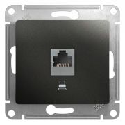 Механизм розетки комп.RJ45 антр.«SE» Glossa