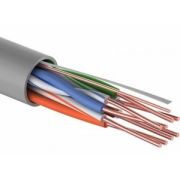 Кабель информационный U/UTP 4х2х24 AWG кат.5E ССA PVC омедн. алюм.