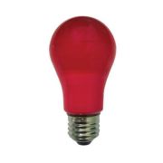 Лампа светодиод.декоративная Шар E27 / 8W / A55 / КРАСНЫЙ «ECOLA»
