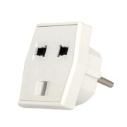 Разъем сквозной FTP RJ-45(8P8C) кат.6А «Rexant»