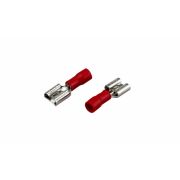 Клемма плоская изол.гнездо «REXANT» W-7.4mm / 0.5-1.5мм²