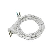 Шнур сетевой, вилка СЕЕ 7/16 - разъем IEC 320 C7, кабель 2x0,75 кв.мм, длина 3 метра «REXANT»