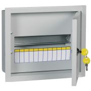 Щит распр. ЩРВ- 12мод 265х310х120мм встр. с зам. металл сер IP31 «IEK»