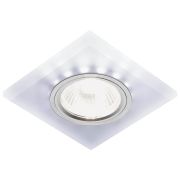 (101) Светильник встраив.под MR16 хром,с подсветкой, матовый «AMBRELLA»