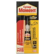 Супер-Клей «СУПЕР МОМЕНТ» 3г BL12, блистер-карта к.608976