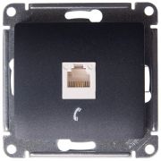 Механизм розетки телеф.RJ11 антр.«SE» Glossa