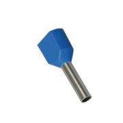 Наконечник штыревой втул.изол. НШВИ-2 2 x 0.75 мм² / 8мм «REXANT»