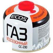 Газ в баллоне для портативных приборов «ECOS», резьбовой 230.