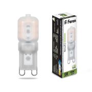 Лампа светодиодная G9 / 220V / 5W 4000K «FERON» матовая