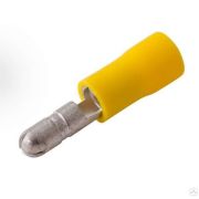 Разъём штекерный изолиров.штекер «REXANT» b-5mm / 4-6мм²
