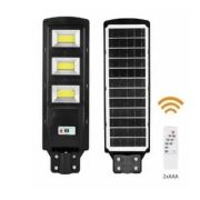 Консольный светильник на солн,,бат,с датч,движ,ПДУ 60W 5000K IP65 «ЭРА» COB